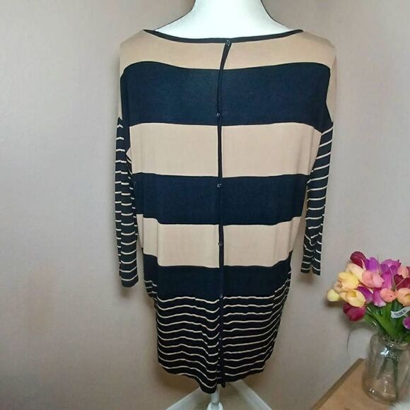 Cable & gauge striped blouse Size L - Picture 3 of 8
